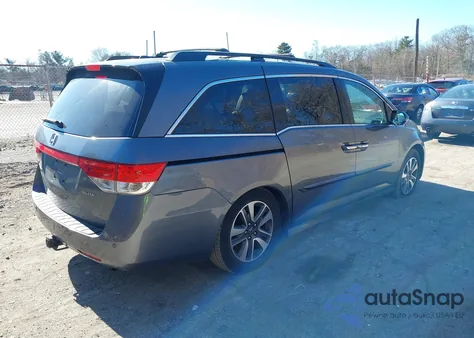 2014 Honda Odyssey Touring/Touring Elite from USA, damaged, VIN 5FNRL5H92EB085432